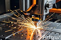 Лазерная резка нержавеющей стали для пищевой промышленности