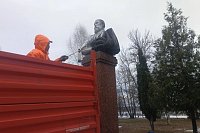 Накануне дня рождения А.Н.Островского в Кинешме привели в порядок бюст драматурга