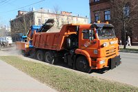 В Кинешме коммунальщики убрали с дорог более 1200 кубометров смета