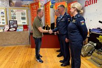 Союз десантников Кинешмы вручил серебряные знаки офицерам 98-й дивизии ВДВ