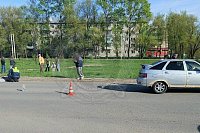 На пешеходном переходе на улице Гагарина автомобиль сбил девочку