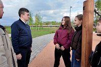 Губернатор Ивановской области прогулялся по благоустроенной Стрелке Волги и Кинешемки