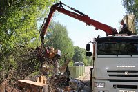 С контейнерных площадок Кинешмы вывезено почти 3000 кубометров веток