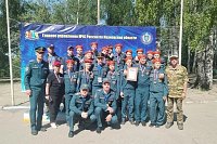 Кадеты школы выиграли соревнования «Школа безопасности»