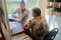 В селе Батманы состоялся выездной приём медицинских специалистов