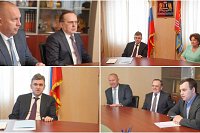 Станислав Воскресенский встретился с руководителями парламентских фракций облдумы
