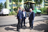 Глава Кинешмы оценил качество асфальтирования городских дорог