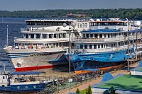 На начало июня Кинешма приняла уже 35 круизных теплоходов