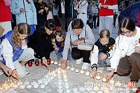 В Кинешме зажгли «свечи памяти» в честь павших в Великой Отечественной войне