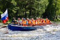 В День города на р.Кинешемке прошли увлекательные гонки на «Викингах» и «Драконах»