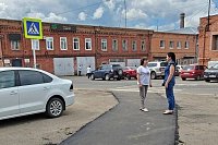В Наволоках отремонтировали тротуар вдоль сквера имени Н. А. Вилкова
