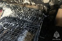 На «Чкаловском» загорелась квартира в многоэтажке