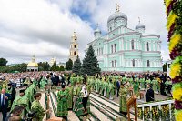 Епископ Иларион сослужил Святейшему Патриарху Кириллу в Дивеево