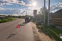 В Наволоках мопедист получил травмы при столкновении с «Ладой»