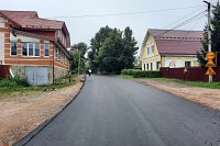 Ремонт дороги по улице Панфилова завершен