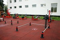 В Наволокской школе №1 появилась современная спортивная площадка
