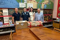 Союз десантников Кинешмы передал 98-й дивизии ВДВ средство дальней связи «Гермес»