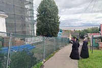 В Юрьевце продолжается реставрация Богоявленского храма