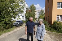 Завершено асфальтирование межквартального проезда на улице Щорса
