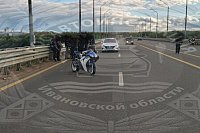 На мосту через Волгу столкнулись два мотоцикла