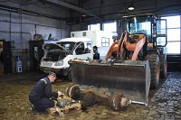 Управление городского хозяйства готовит технику к зиме