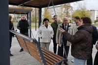 Завершен очередной этап благоустройства сквера на улице Гагарина