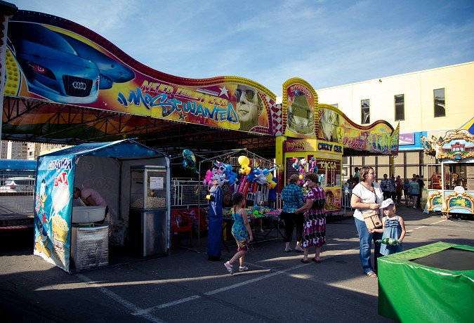 Снова в Кинешме европейский ЛунаПарк фото 7