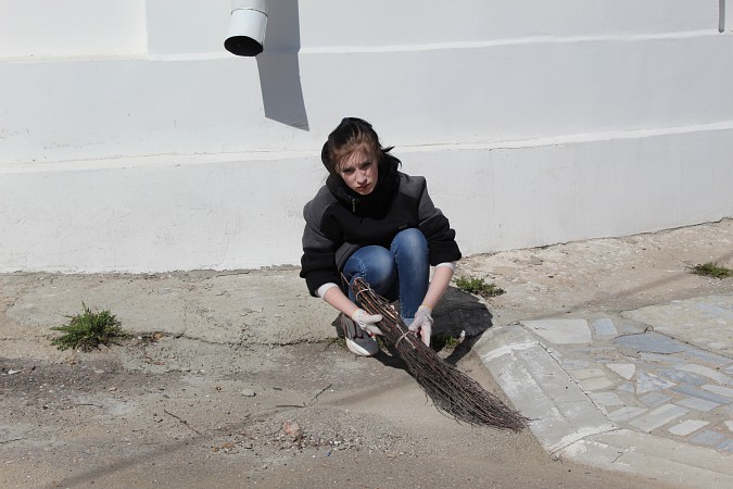 Инвалиды Кинешмы вместе с добровольцами провели субботник фото 8