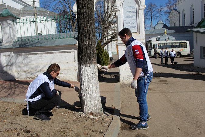 Инвалиды Кинешмы вместе с добровольцами провели субботник фото 4