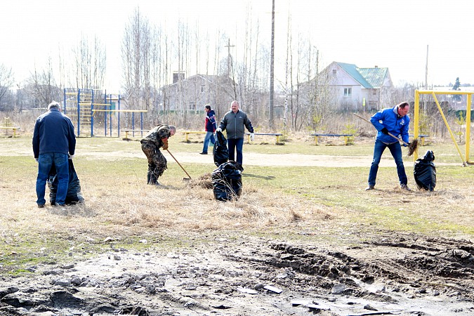 Кинешемцы навели чистоту в парке на улице Василевского фото 6