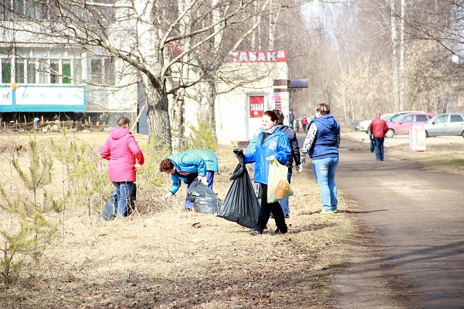 Кинешемцы навели чистоту в парке на улице Василевского фото 5