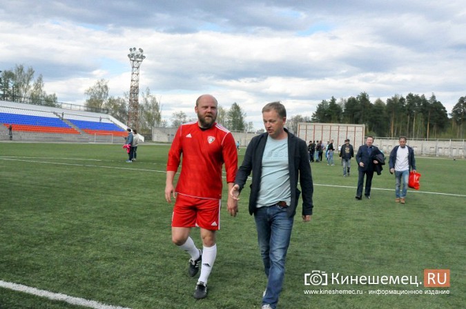 Денис Бояринцев вывел ветеранов «Текстильщика» на поле кинешемского «Волжанина» фото 22