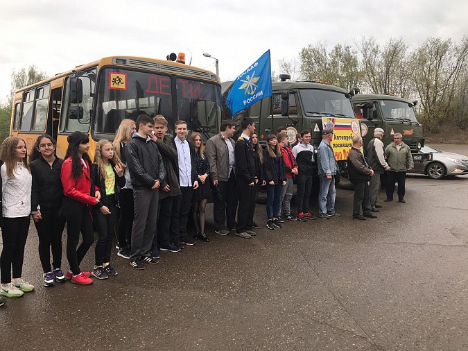 Традиционный автопробег на родину Маршала Василевского стартовал из Кинешмы фото 2