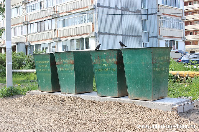 На улице Гагарина благоустроили контейнерную площадку фото 2