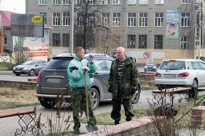 Мемориал воинов-интернационалистов в Кинешме засиял чистотой фото 13