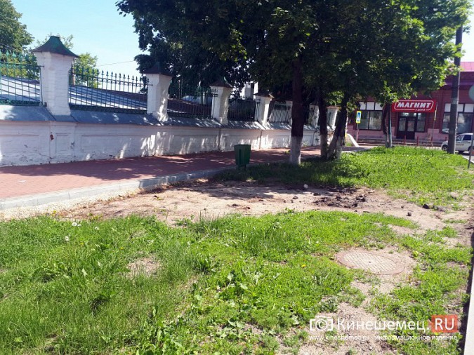 Туристы в центре Кинешмы вынуждены лицезреть убогие газоны фото 10