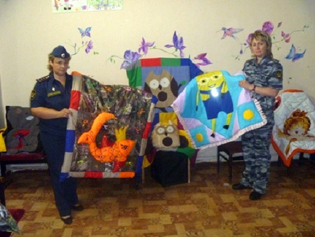 В Кинешемской «тройке» сшили одеяла для неблагополучных семей фото 3