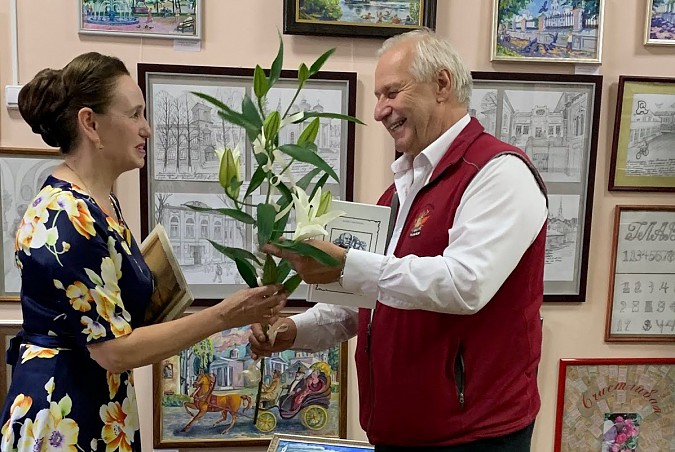 В Кинешме открылась выставка «Счастливый билет Марины Чистяковой» фото 3