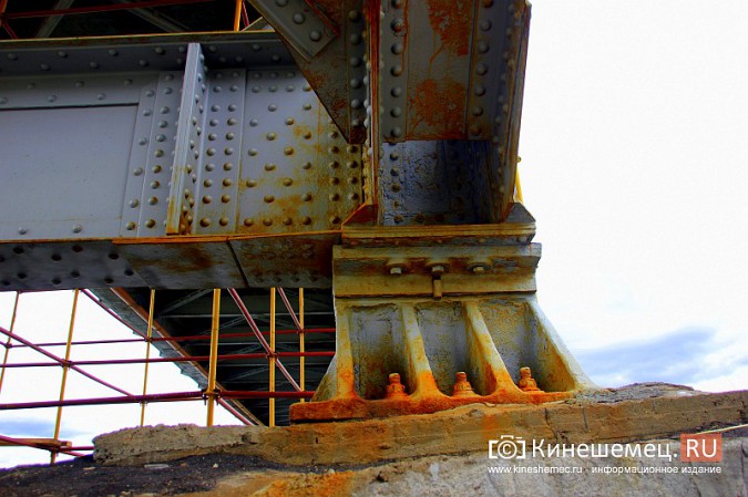 К повторной покраске Никольского моста в Кинешме по-прежнему не приступили фото 5