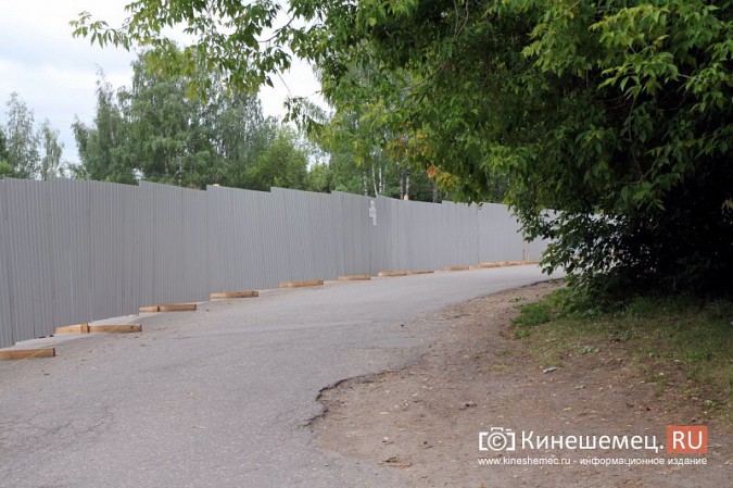 Власти Кинешмы устраивает опасная дорожная обстановка в районе стройки у входа в парк фото 8