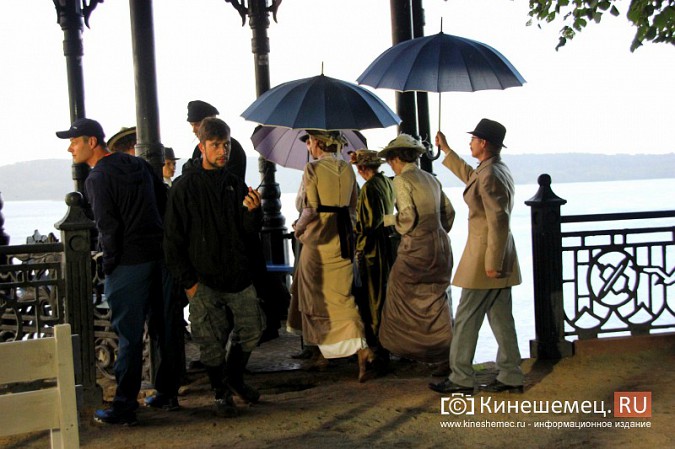 В Кинешме на Волжском бульваре снимали «Угрюм-реку» для Первого канала фото 26