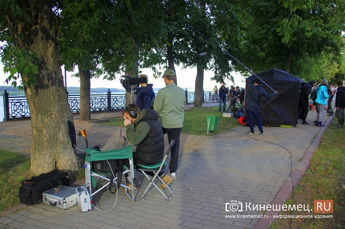 В Кинешме на Волжском бульваре снимали «Угрюм-реку» для Первого канала фото 7