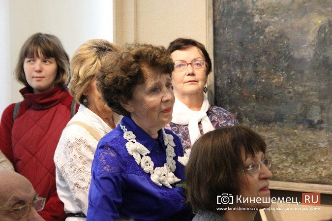 Под ритмы электрогитары в Кинешме открылась юбилейная выставка Владимира Шагина фото 8