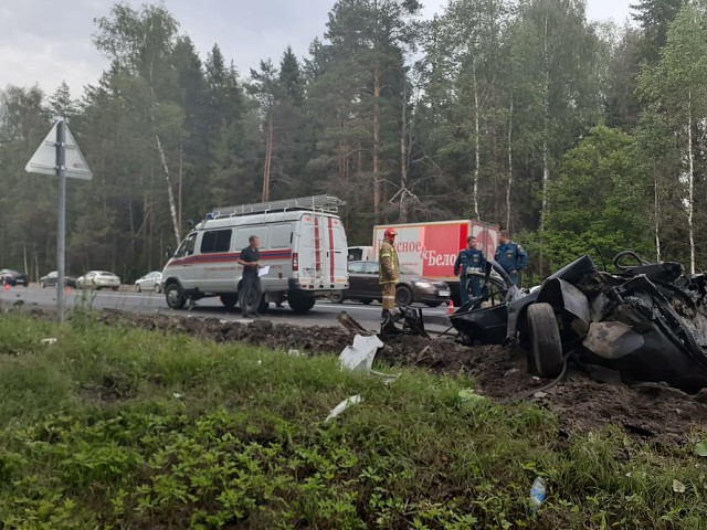 Два грузовика «Volvo» и «МАЗ» раздавили «десятку» в Ивановской области фото 4