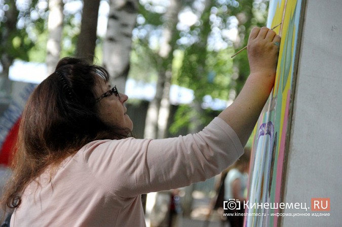 В Кинешемском парке прошел конкурс граффити и рисунков фото 10
