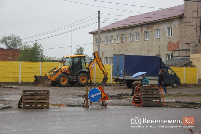 На улице Комсомольской ремонтируют парковку фото 2