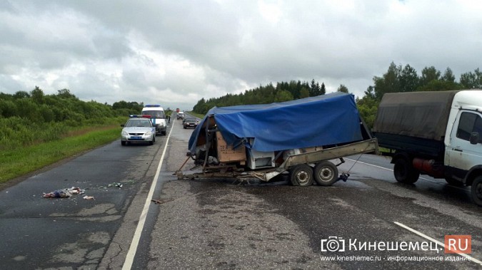 Кинешемка погибла в жуткой аварии при столкновении «Audi» с автоприцепом по пути в Иваново фото 10