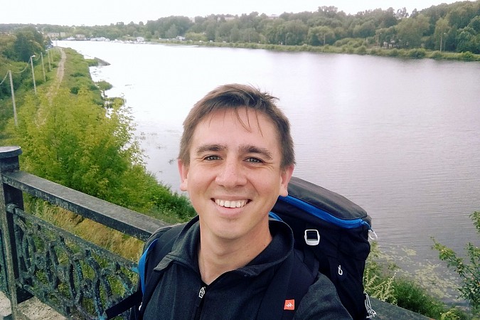 Идущий пешком от Твери до Индии Евгений Кутузов добрался до Кинешмы фото 4