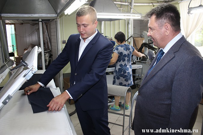 Мэр Кинешмы посетил предприятие «Галс» фото 2