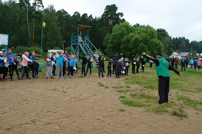 На кинешемском пляже прошла акция «Научись плавать» фото 5